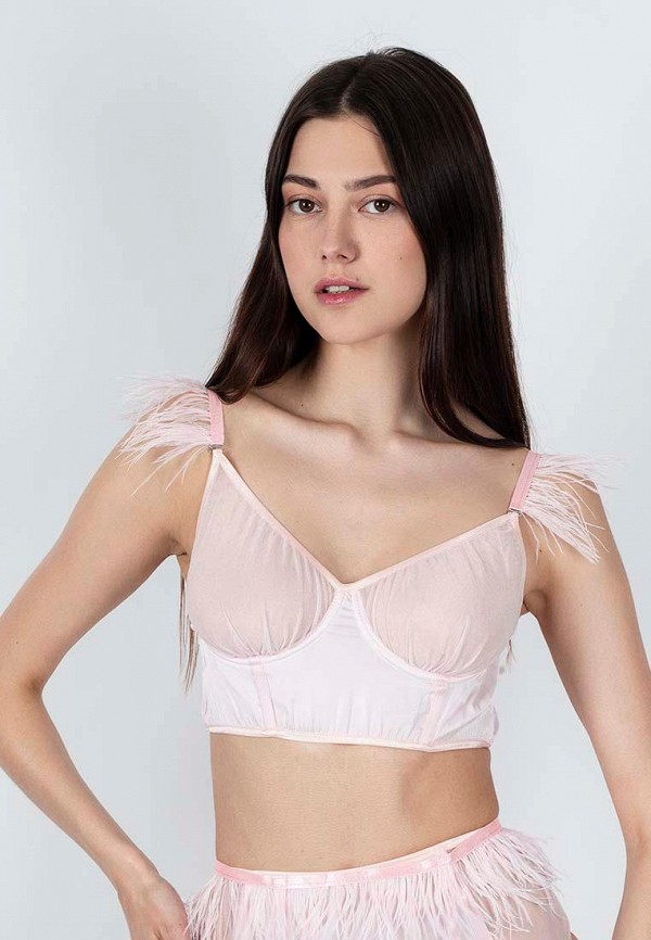 

Бюстгальтер и трусы La Musa, Розовый, La Musa MP002XW09LDK