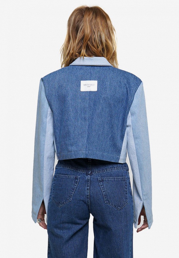 

Куртка джинсовая WhyNotDenim, Голубой, WhyNotDenim MP002XW09LDY