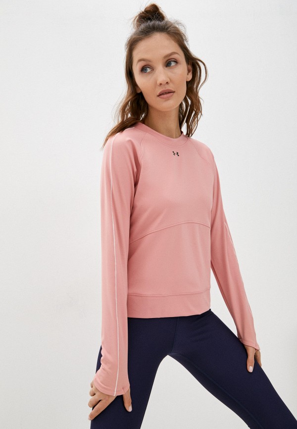 

Лонгслив спортивный Under Armour, Розовый, UA Rush CG Core Top