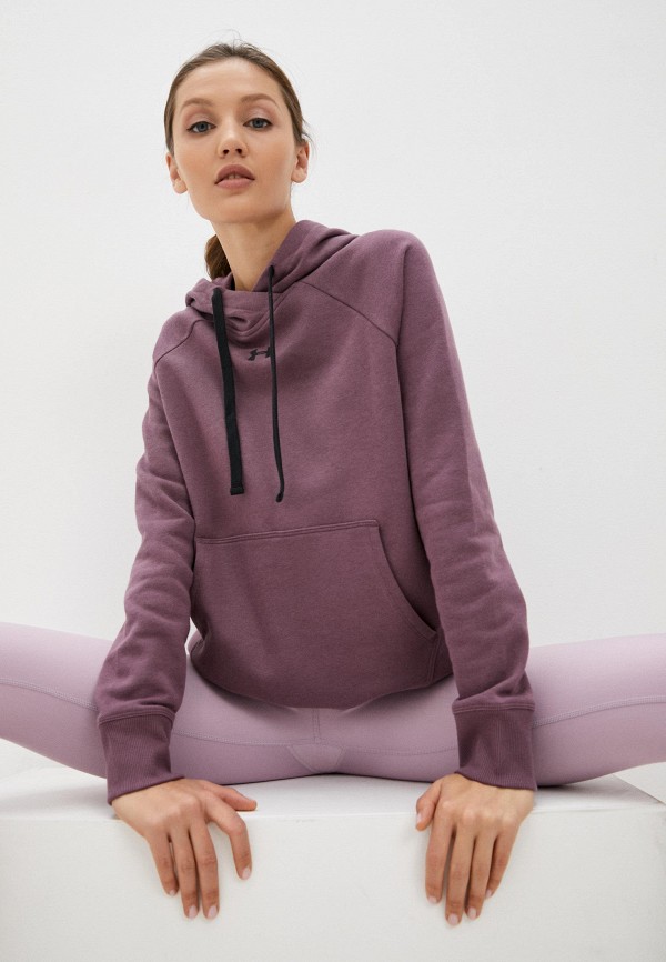 

Худи Under Armour, Фиолетовый, Rival Fleece HB Hoodie