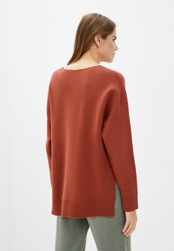 Пуловер Agenda цвет коричневый  Фото 3