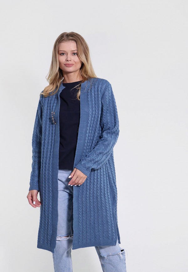 

Кардиган Mari-Knit, Голубой, Mari-Knit MP002XW09N2M