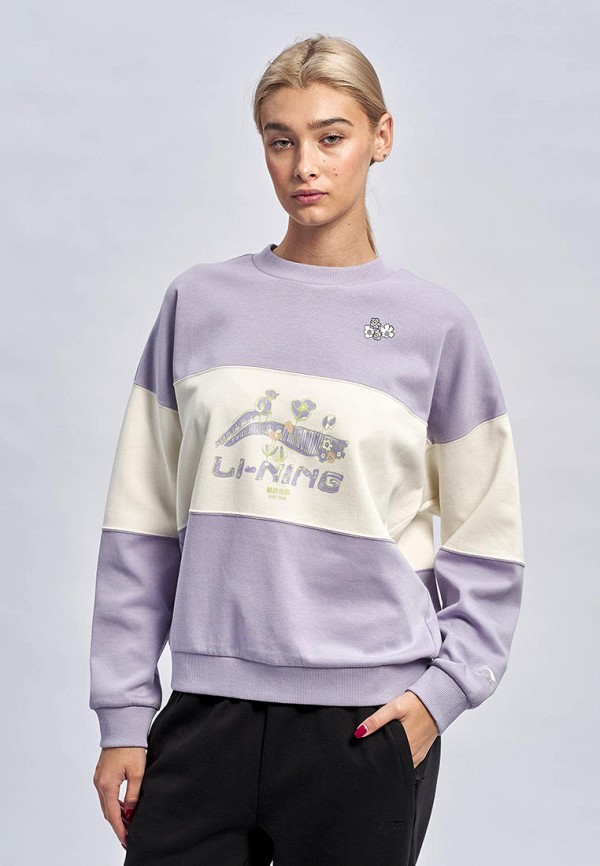 

Свитшот Li-Ning, Фиолетовый