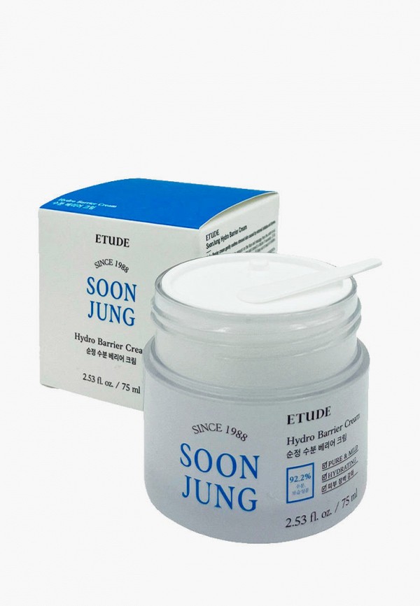 

Крем для лица Etude, Белый, Soon Jung Hydro Barrier Cream интенсивная защита, 75 мл