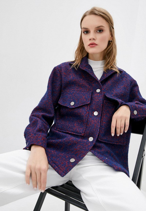 

Полупальто Garne, Синий, WOOL