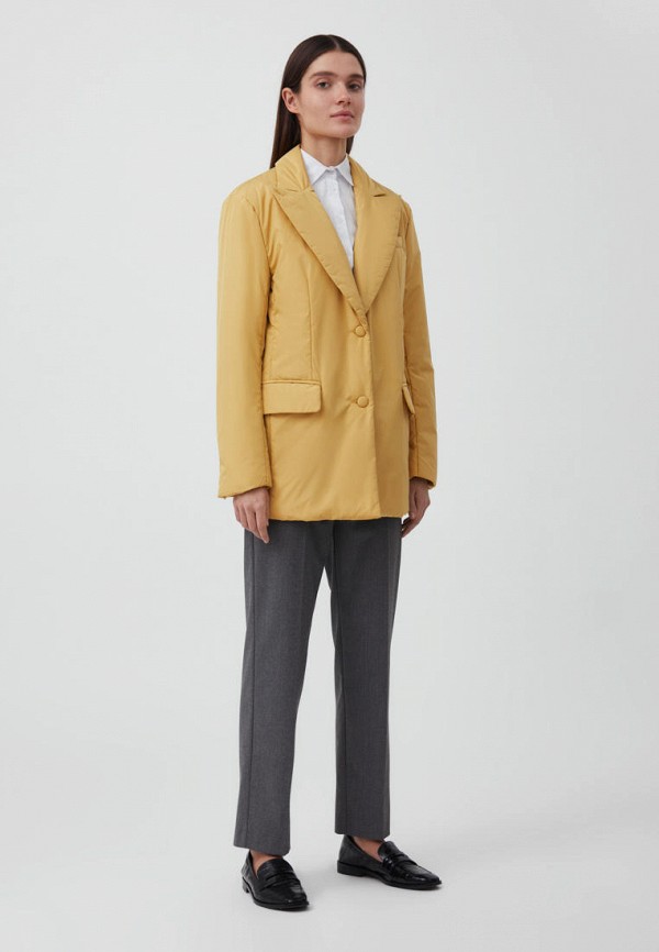 Куртка утепленная Finn Flare цвет желтый  Фото 2