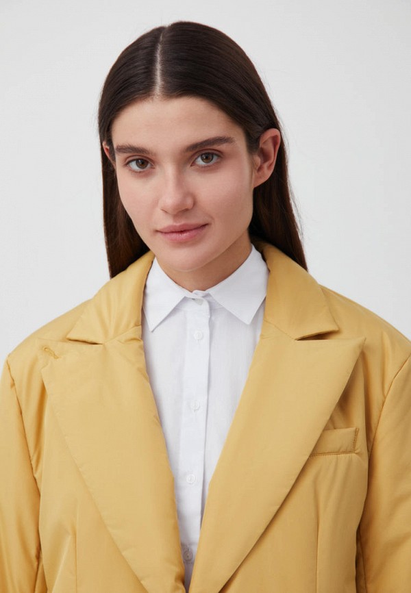 Куртка утепленная Finn Flare цвет желтый  Фото 5