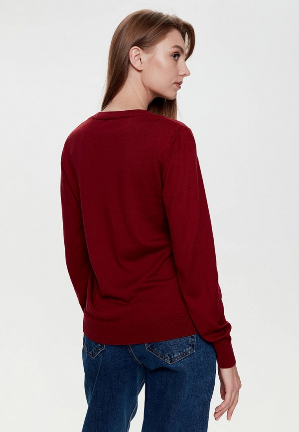 Пуловер Conte elegant цвет бордовый  Фото 3