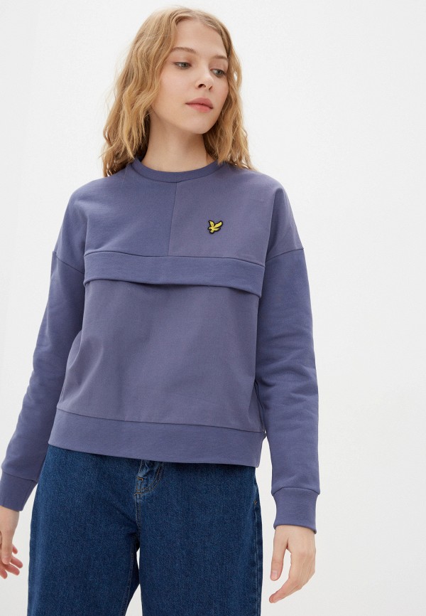 

Свитшот Lyle & Scott, Синий, Canvas Mix Sweatshirt