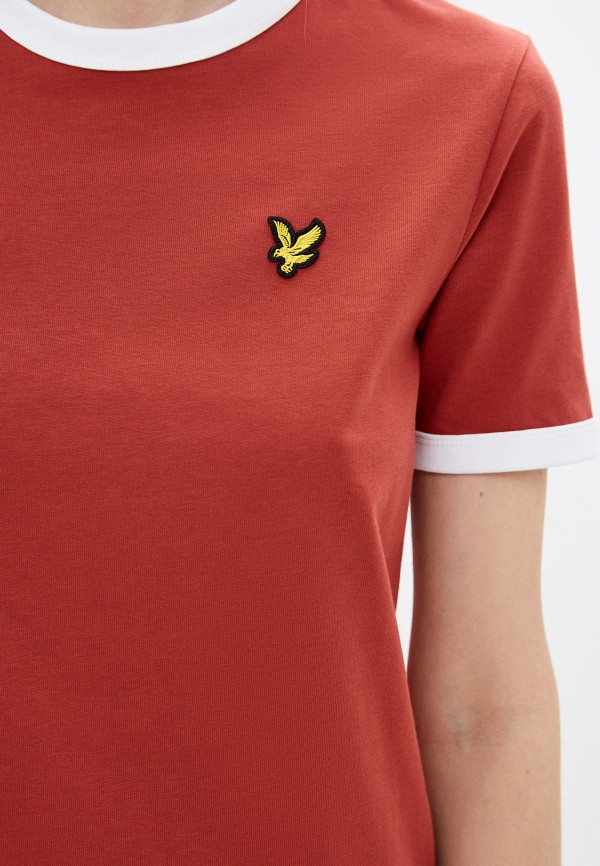 

Футболка Lyle & Scott, Коричневый, Ringer T-Shirt