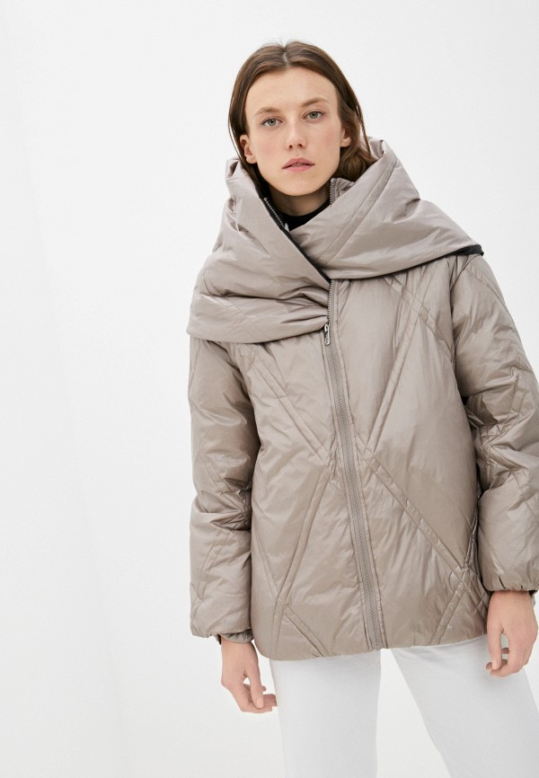 фото Пуховик и шарф снежная королева