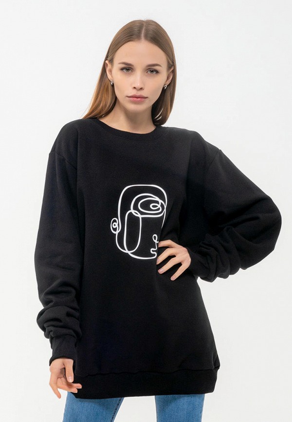 

Свитшот DimsWear, Черный, с начесом