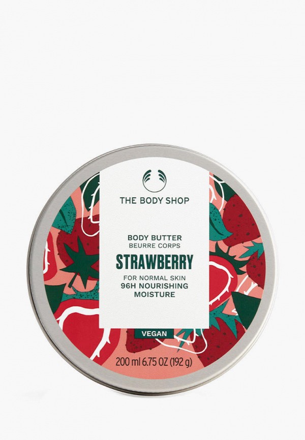 

Крем для тела The Body Shop, Розовый, "Клубника" 200 мл