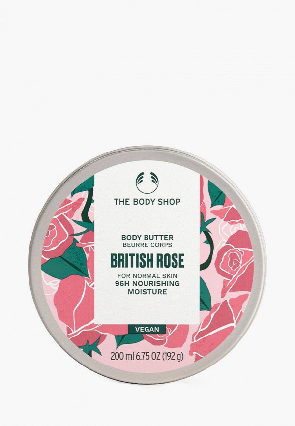 

Крем для тела The Body Shop, Розовый, "Британская роза" 200 мл