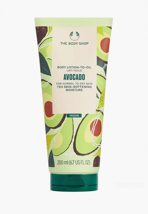 

Молочко для тела The Body Shop, Зеленый, "Авокадо" 200 мл