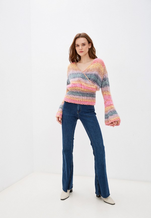 Пуловер 2mymoods цвет разноцветный  Фото 2