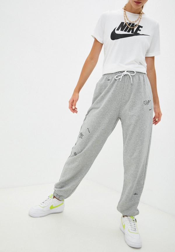 

Брюки спортивные Nike, Серый, W NSW ICN CLSH FLC GX HR JGGR