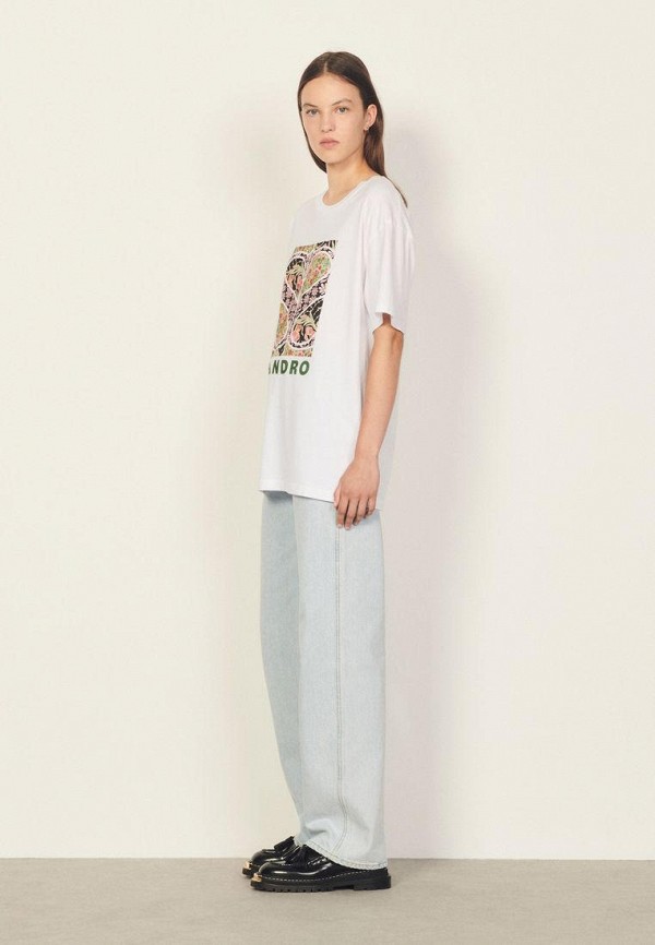 

Футболка Sandro, Белый, Sandro MP002XW09V1G