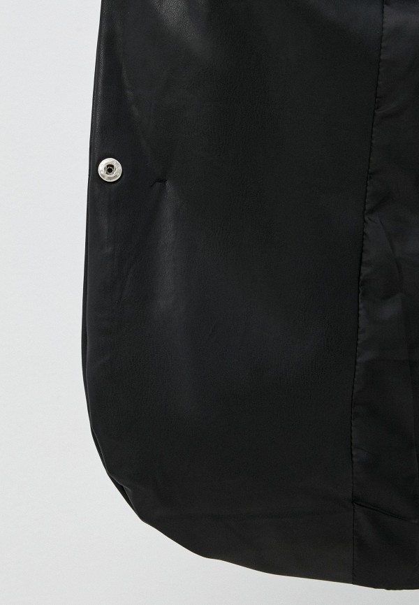 Куртка кожаная Fadjo цвет черный  Фото 4