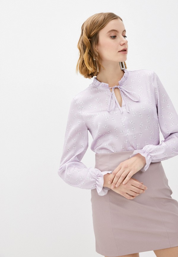 Блуза Kira Plastinina цвет фиолетовый 