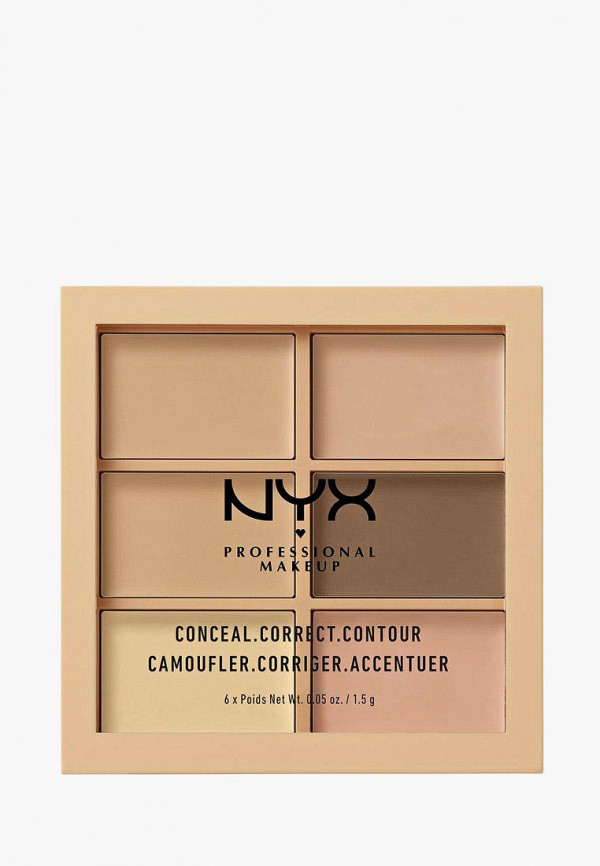 

Палетка для лица Nyx Professional Makeup, Черный, 3CP LIGHT