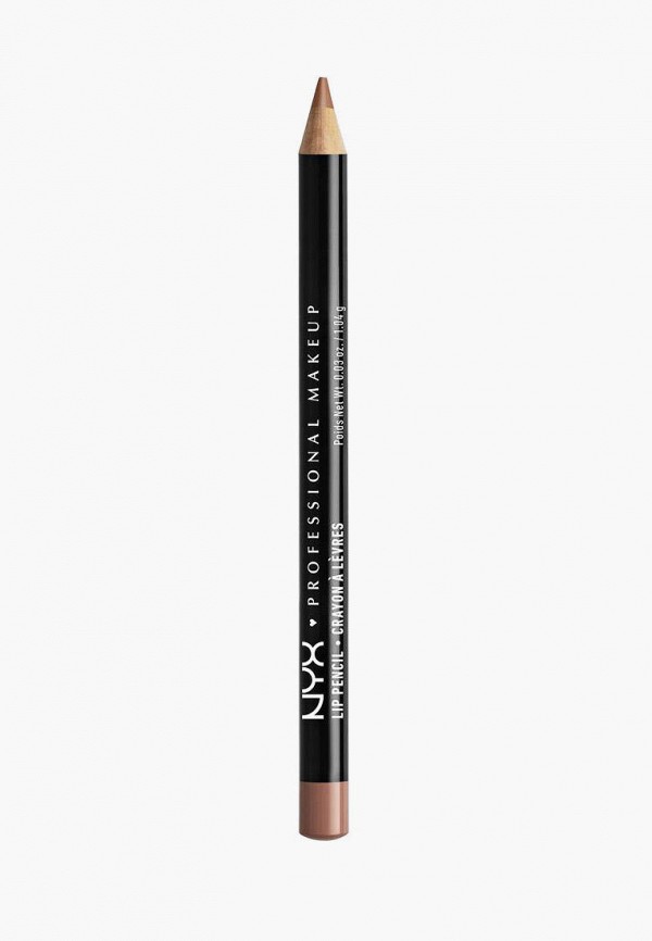 

Карандаш для губ Nyx Professional Makeup, Черный, SLIM NATURAL