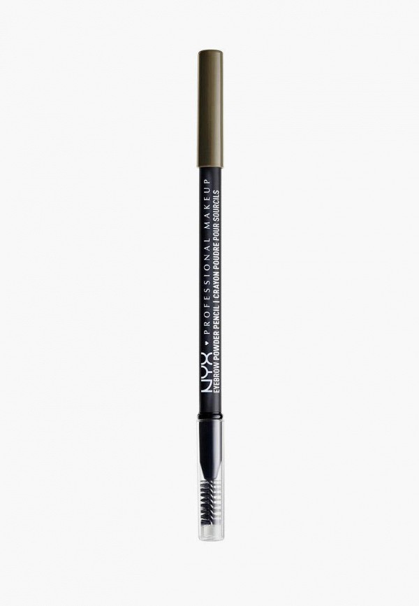 

Карандаш для бровей Nyx Professional Makeup, Черный, EYEBROW POWDER PENCIL BRUNETTE