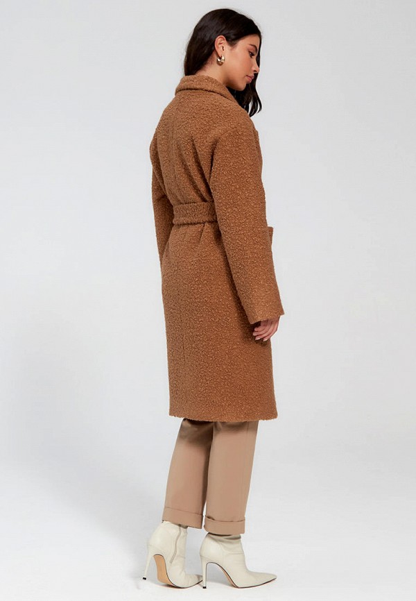 Пальто Marco Bonne` цвет коричневый  Фото 3