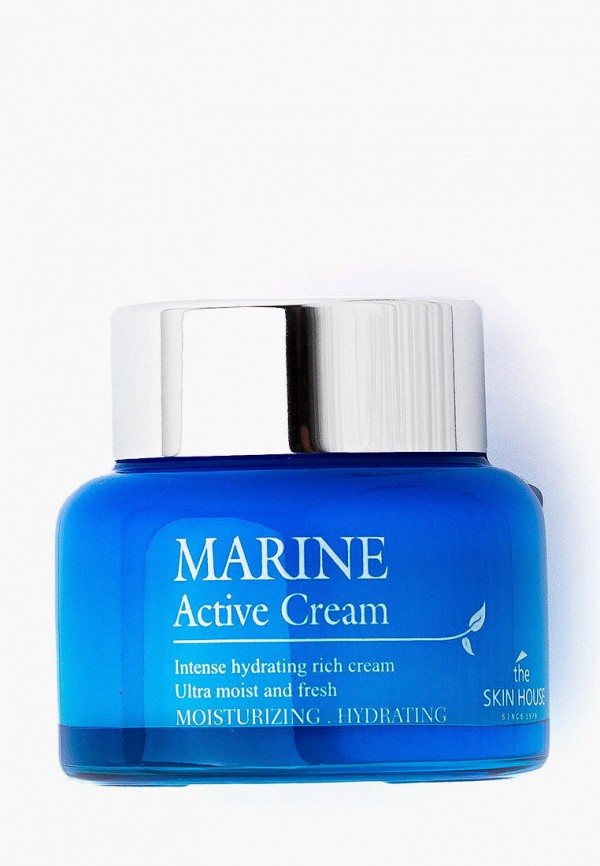 

Крем для лица The Skin House, Прозрачный, "Marine Active", 50 мл