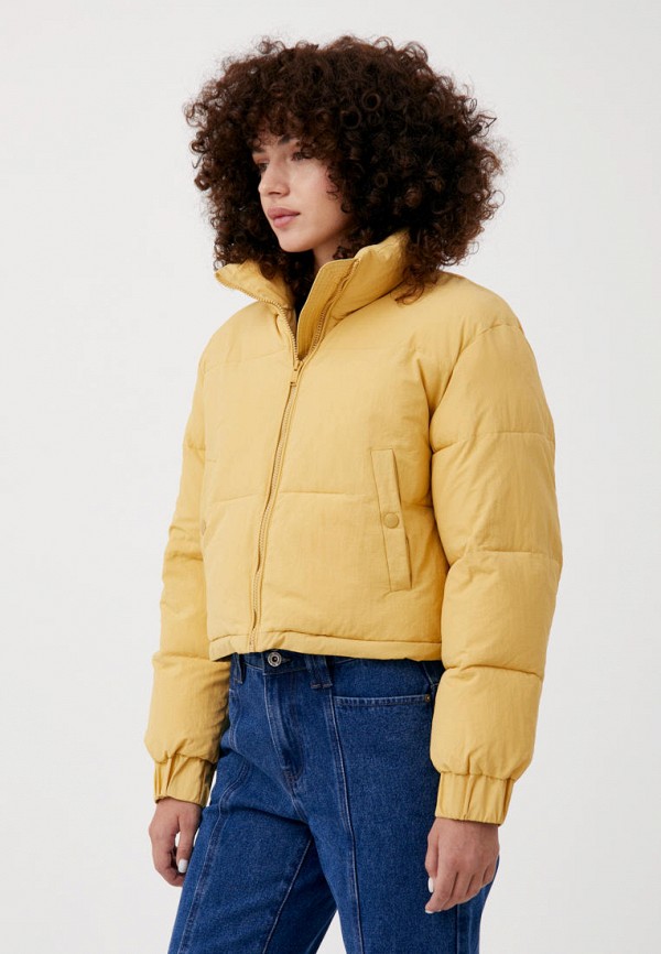 Куртка утепленная Finn Flare цвет желтый  Фото 4