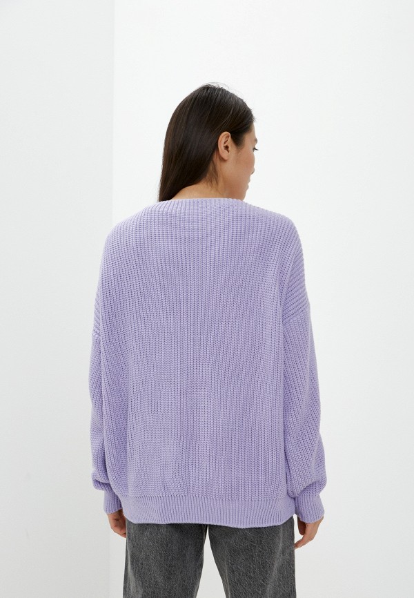 Пуловер Iglena цвет фиолетовый  Фото 3