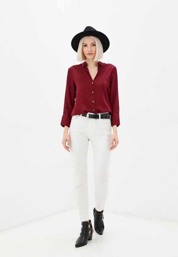 

Блуза Colin's, Бордовый, Colin's MP002XW09XLO