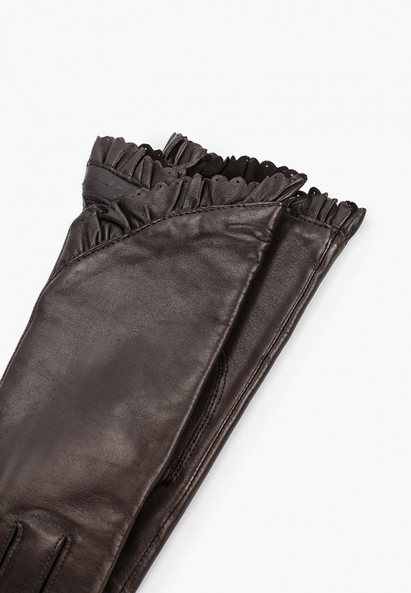 Перчатки Eleganzza цвет коричневый  Фото 2