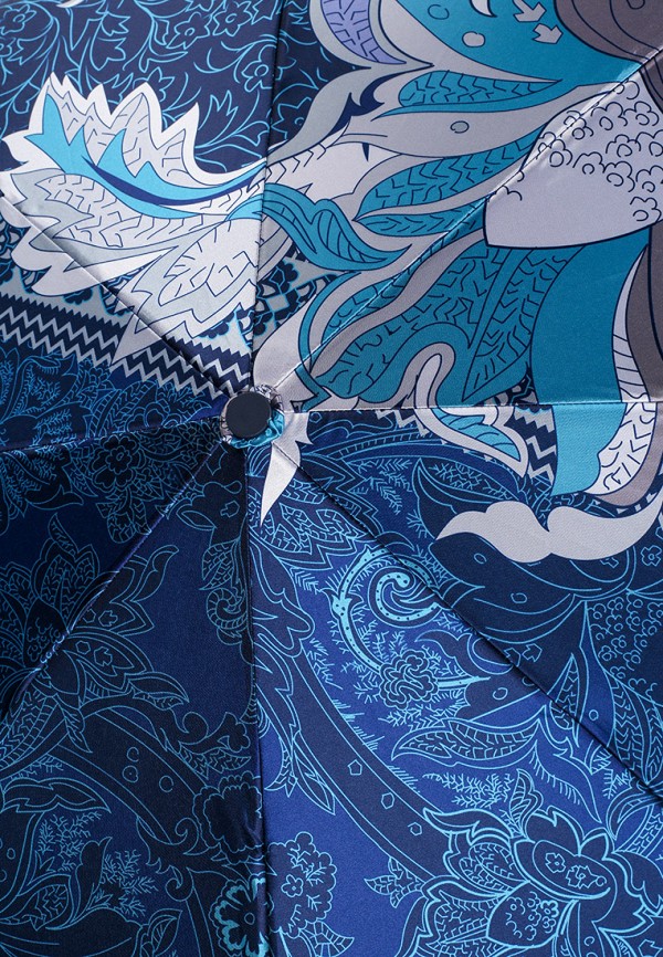 Зонт складной Eleganzza цвет синий  Фото 3