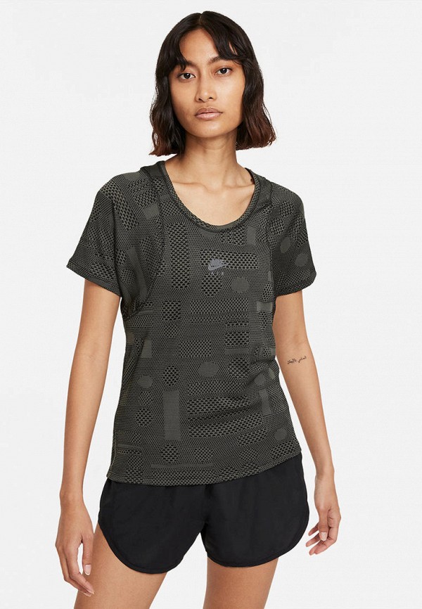 

Футболка спортивная Nike, Хаки, W NK AIR DF TOP SS