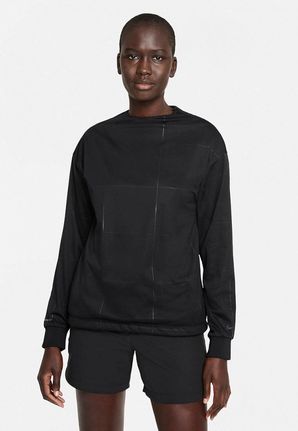 

Свитшот Nike, Черный, W NK SF GRID EMBSS TOP