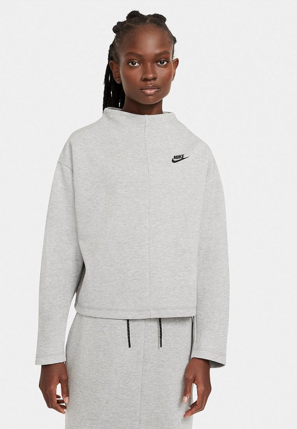 

Свитшот Nike, Серый, W NSW TCH FLC CREW