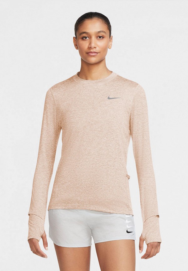 

Лонгслив спортивный Nike, Бежевый, W NK DF ELEMENT CREW
