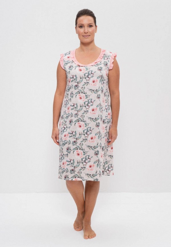 Сорочка ночная Cleo бежевый, размер 56, фото 2