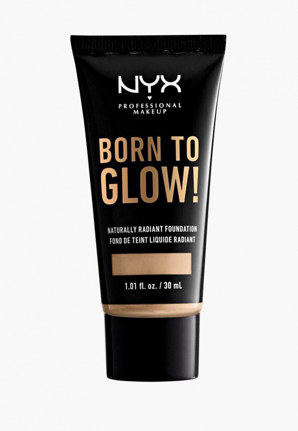 

Тональное средство Nyx Professional Makeup, Бежевый, BORN TO GLOW WARM VANILLA, 30 мл