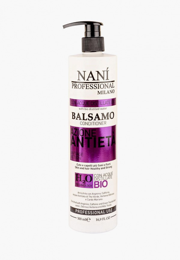 

Бальзам для волос Nani Professional, Белый, Anti Age Action, 500 мл