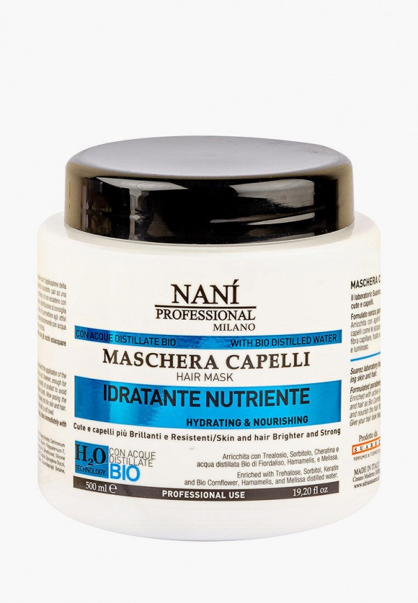 

Маска для волос Nani Professional, Белый, Hydrating & Nourishing, 500 мл