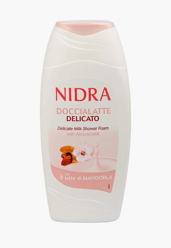 

Молочко для душа Nidra, Белый, Delicate Milk Shower Foam With Almond, 250 мл