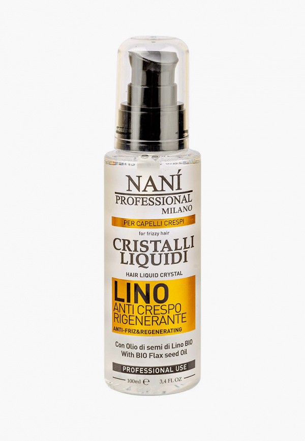 

Сыворотка для волос Nani Professional, Белый, Anti-Frizz & Regenerating Lino, 100 мл