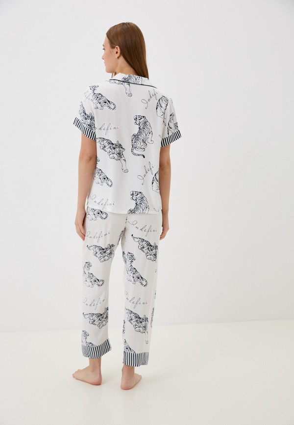 Пижама Indefini белый, размер 42, фото 3