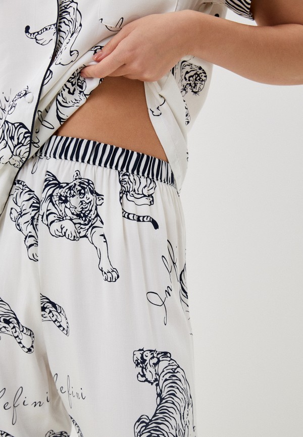 Пижама Indefini белый, размер 42, фото 4