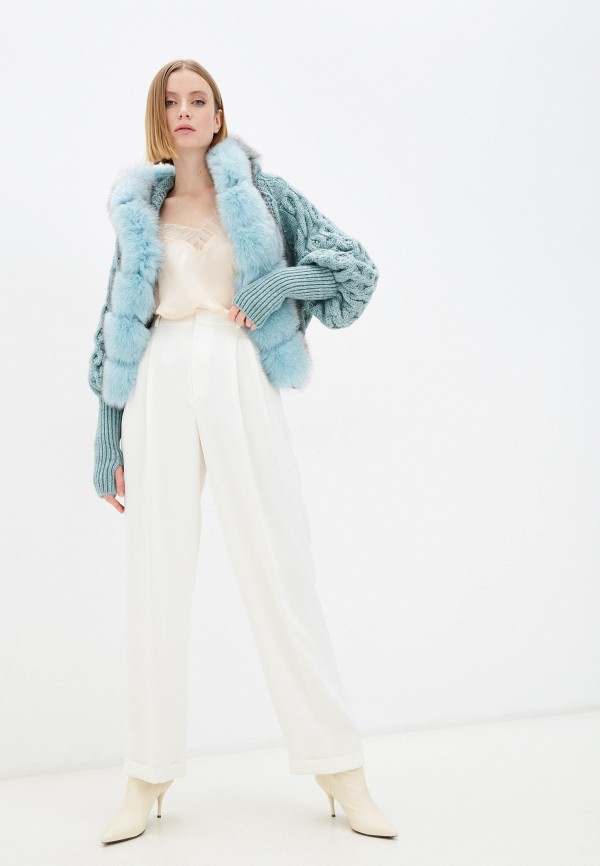 Кардиган V.S бирюзовый, размер 52, фото 2