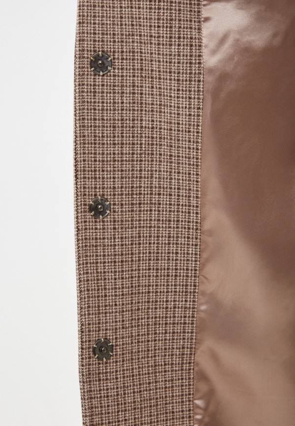 Пальто Ovelli цвет коричневый  Фото 4