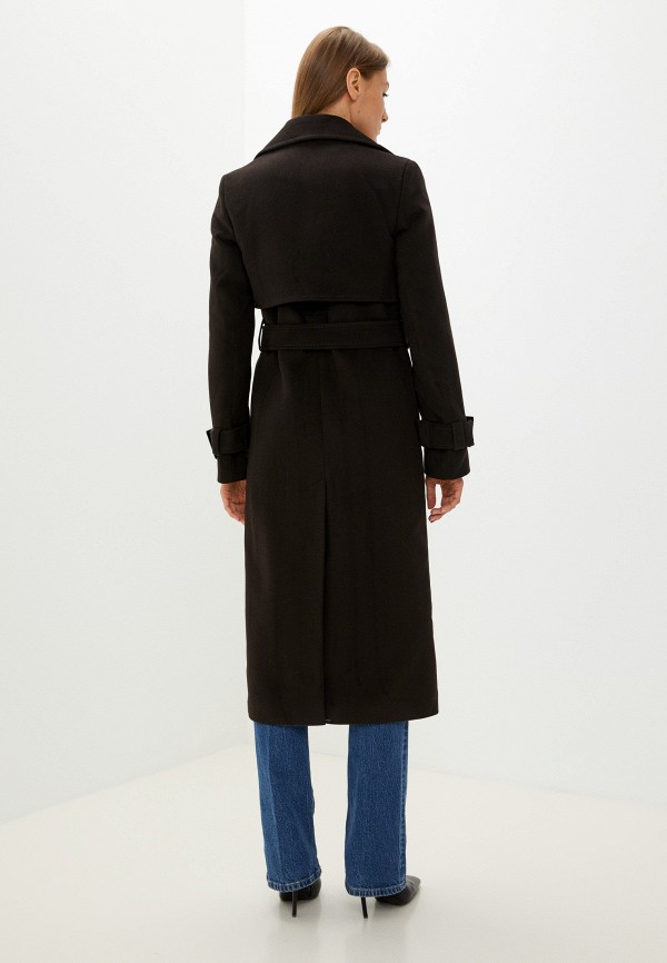 Пальто Theone by Svetlana Ermak цвет коричневый  Фото 3