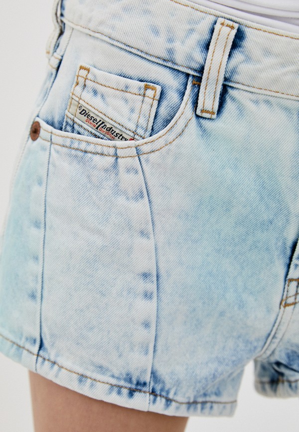 Шорты джинсовые Diesel цвет голубой  Фото 4